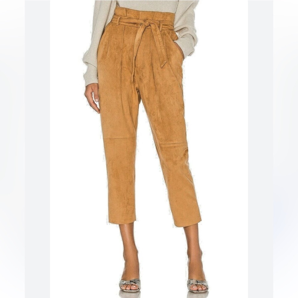 Free People Nightfall Vegan Suede Pants Size 2